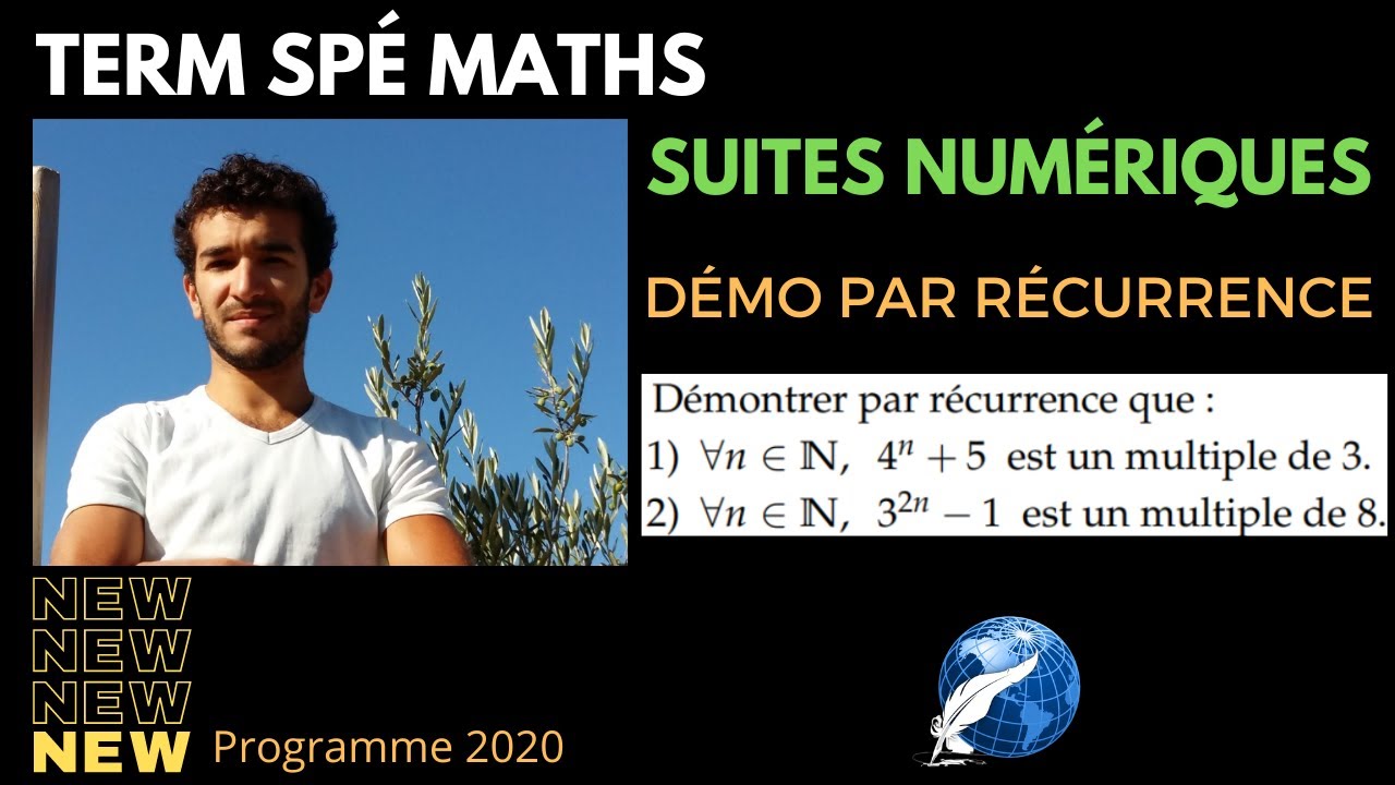 [TERM SPÉ MATHS] SUITES NUMÉRIQUES / DEMO PAR RECURRENCE EXO TYPE INTERRO HISTOIRE DE MULTIPLE