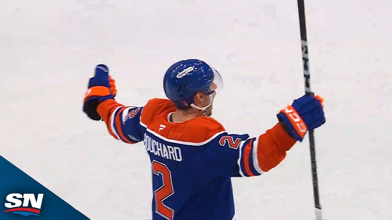 Oilers' Evan Bouchard Forces OT With One-Time Blast In Game 4