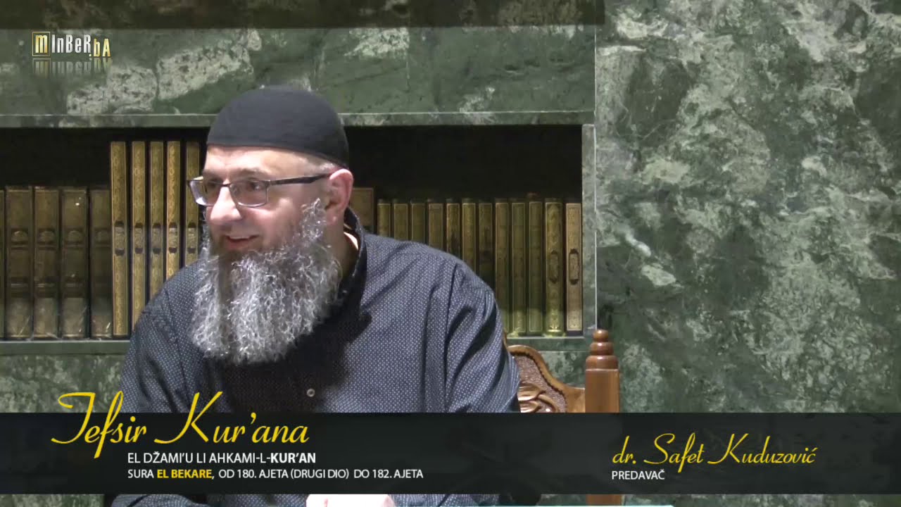 Ibn Abas, radijallahu anhu  i sura El - Bekare_ dr. Safet Kuduzović