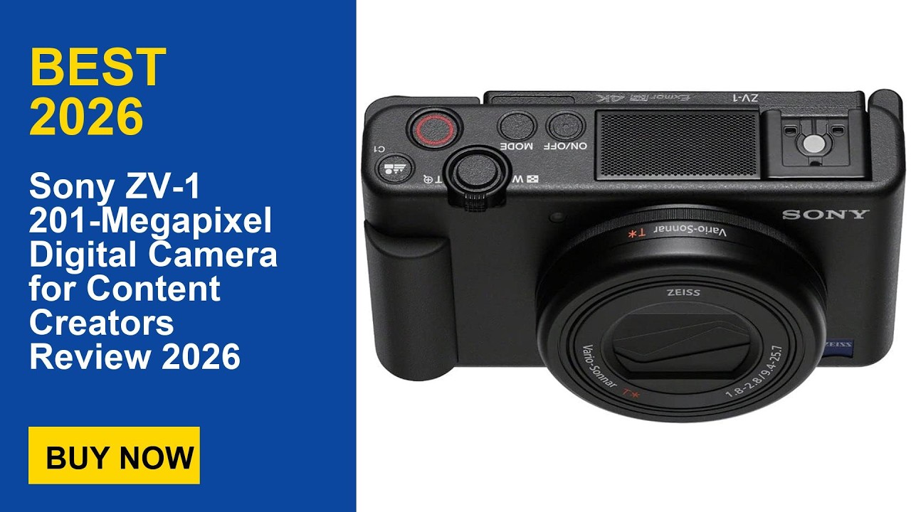 Sony ZV-1 201-Megapixel Digital Camera for Content Creators Review 2026