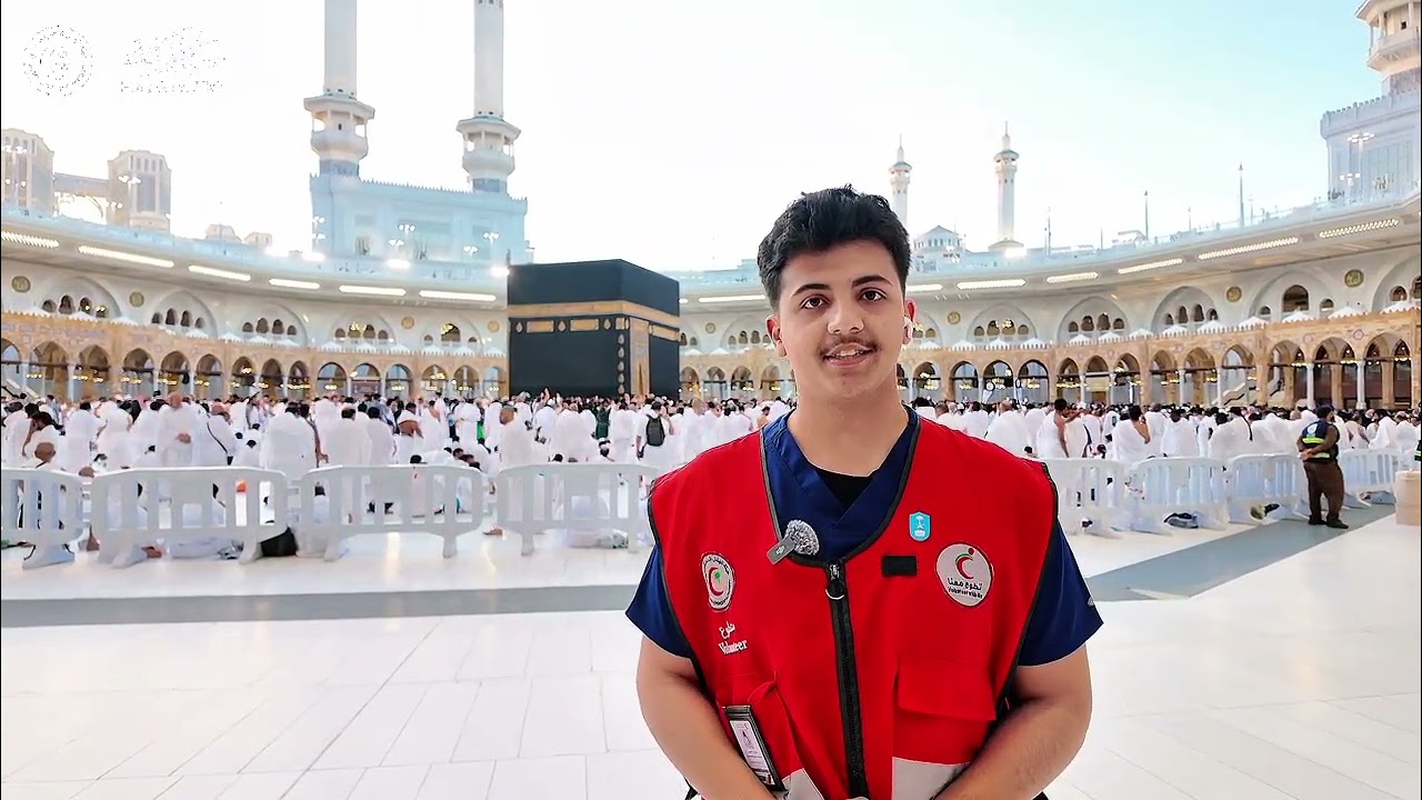 مشاعر المتطوعين العاملين بالحرم في شهر #رمضان 