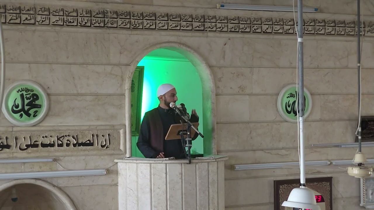 خطبة المطر - خطبة الجمعة تاريخ 09/01/2026 | الشيخ عبد اللطيف حاج نجيب