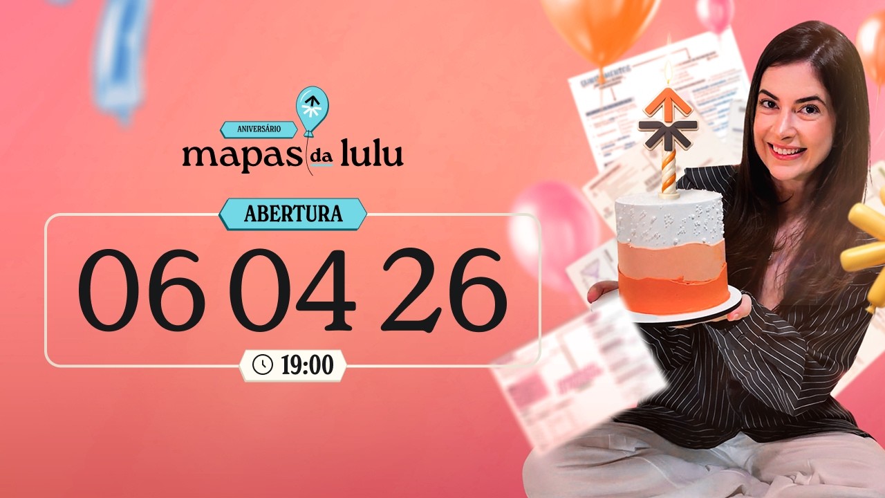 PROMO&Ccedil;&Atilde;O DE ANIVERS&Aacute;RIO: 7 ANOS DOS MAPAS DA LULU 🎉
