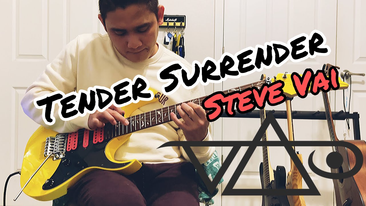 Tender Surrender - Steve Vai (Guitar cover)