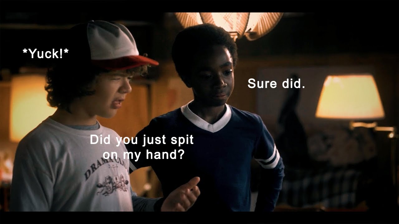 Stranger things Season 1 Funny moments