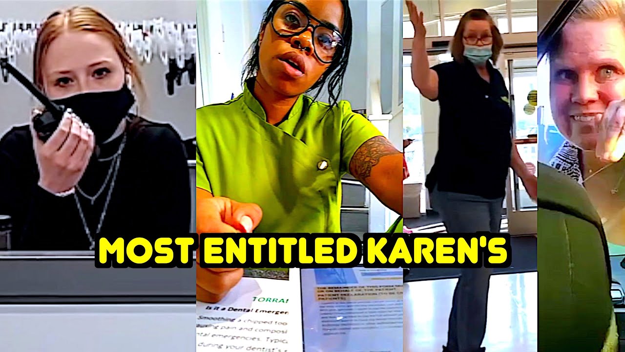 TOP 5 Best Ultimate Public Freakouts - Most Entitled Karens #1