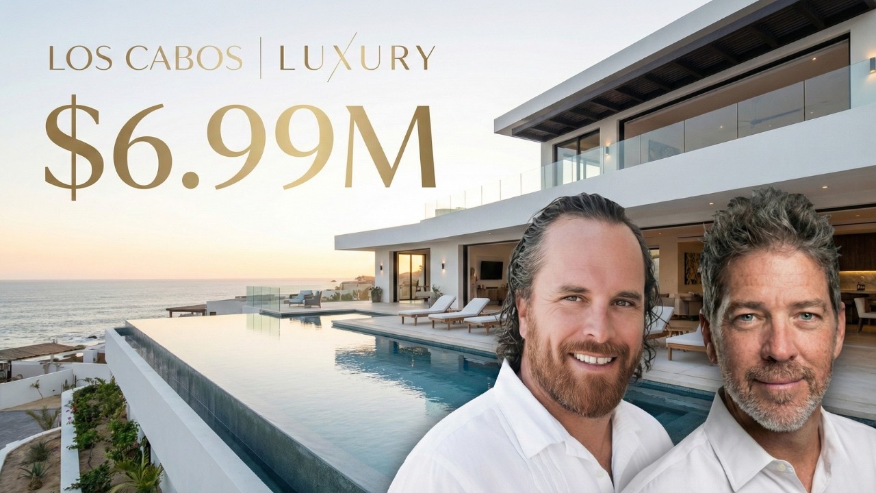 $6,990,000 Custom Estate in Cielo Marbella | Pacific Ocean Views, Cabo