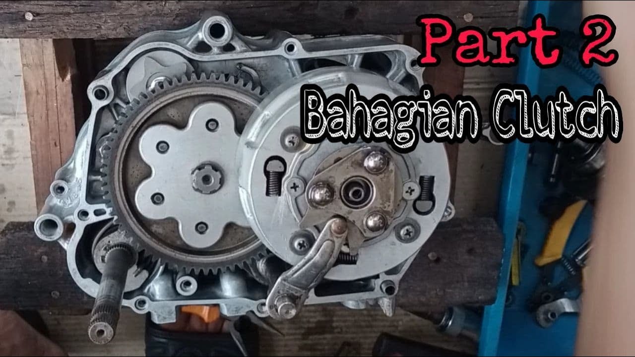 Cara Pasang enjin C70/GBO | Bahagian clutch | Part 2