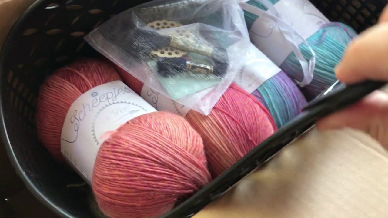 Scheepjes Rozeta CAL kit unboxing