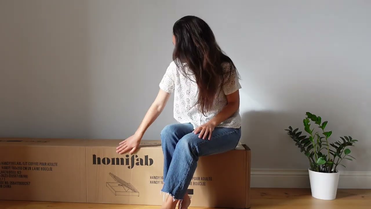 Handy, le lit coffre by Homifab !