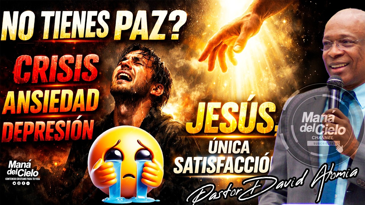 🔴EN VIVO 2026🔴No TIENES PAZ CRISIS , ANSIEDAD, DEPRESIÓN/ JESUS LA SOLUCIÓN🔴 PASTOR DAVID ALOMIA💥🔥