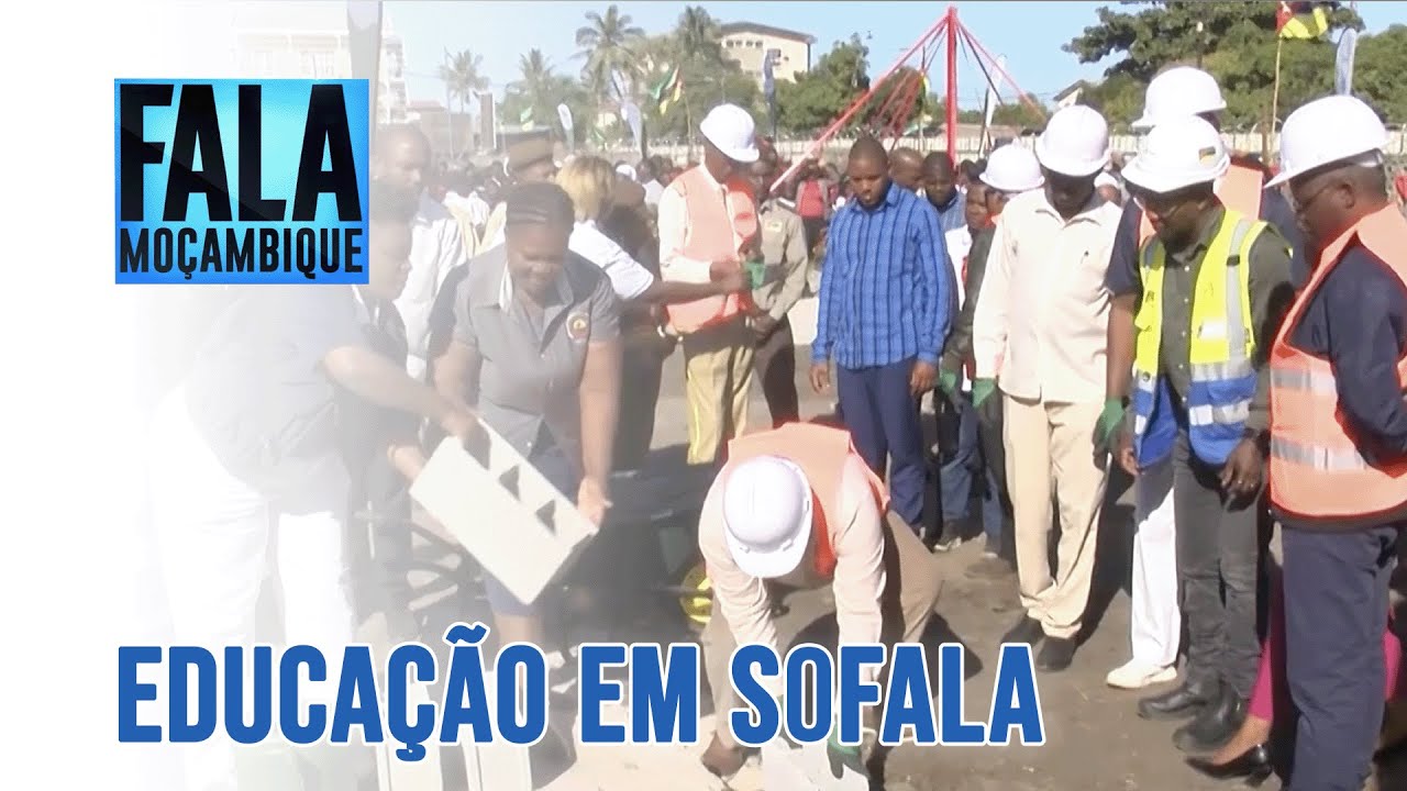 Lançada na cidade da Beira a primeira pedra para a construção de 13 escolas @PortalFM24