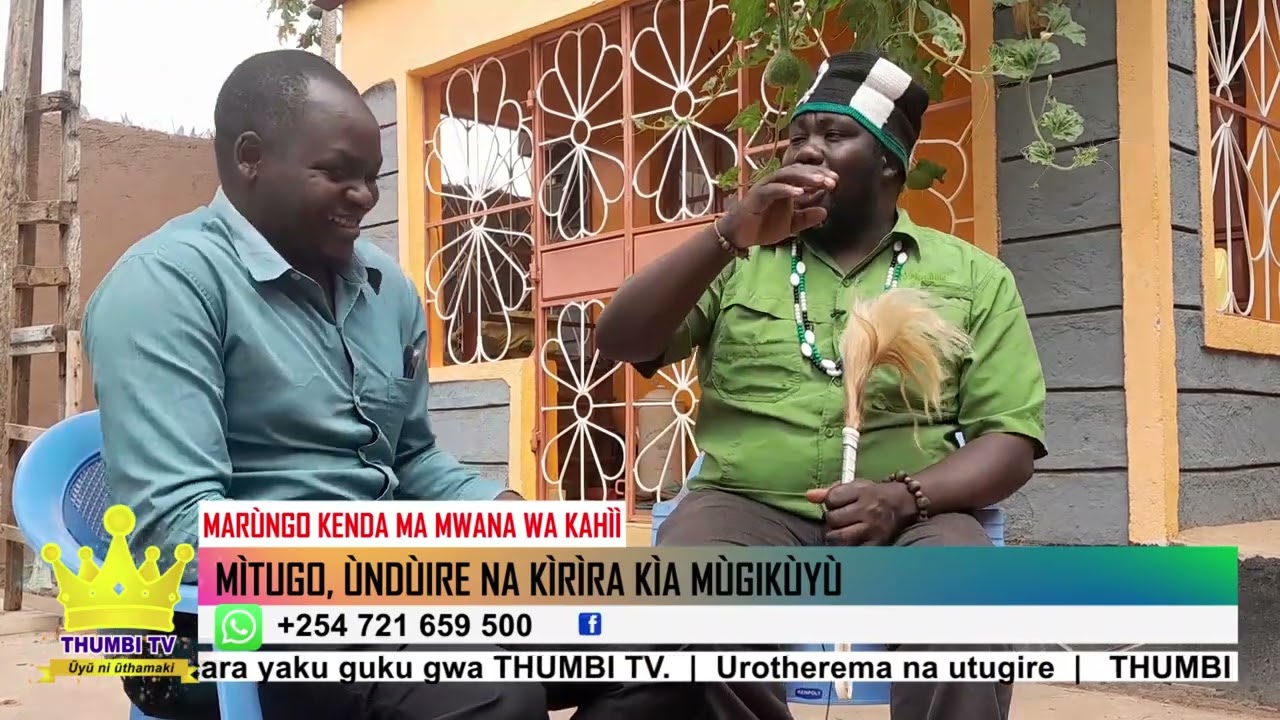 MWANA AUMAGA THIAKA WA MAKAMBURU MARATHIME #Ritho Ria Unduire // Marungo kenda ma mwana wa kahii