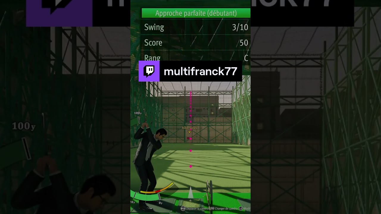 LIKE A DRAGON GAIDEN GOLF .🎮️⛳| multifranck77 sur #Twitch #gamer #multifranck77 #jeuxvideos #golf