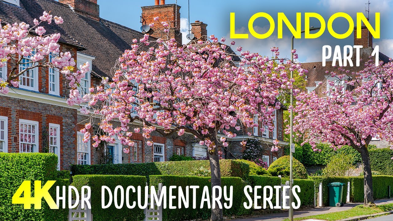 4K HDR Guided Tour in London - Ep 1 | Virtual Walk through the Streets of Great Britain' s Capital