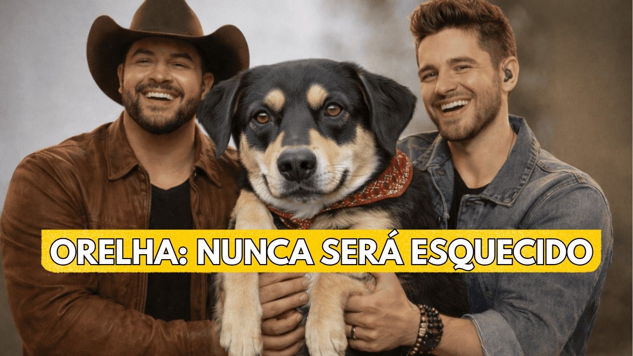 ORELHA 🐕 | A História do Cachorro que Emocionou o Brasil Inteiro | Música Sertaneja de Homenagem