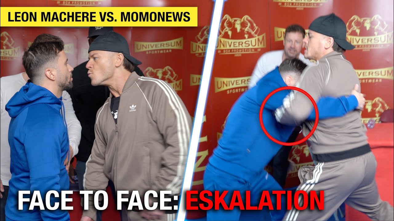 Leon Mach&egrave;re vs. Momonews! FACE 2 FACE  (ESKALATION)💥🥊
