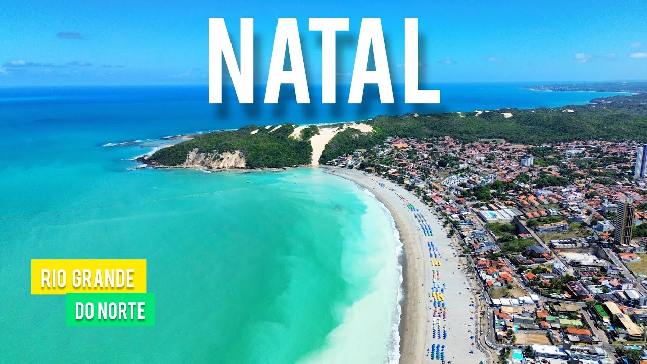 NATAL - RIO GRANDE DO NORTE - PONTA NEGRA  - BRASIL - DRONE - #subscribe #drone