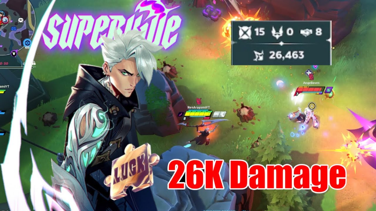 100% Skill, 1000% Luck | Supervive | Jin gameplay | PvP highlights