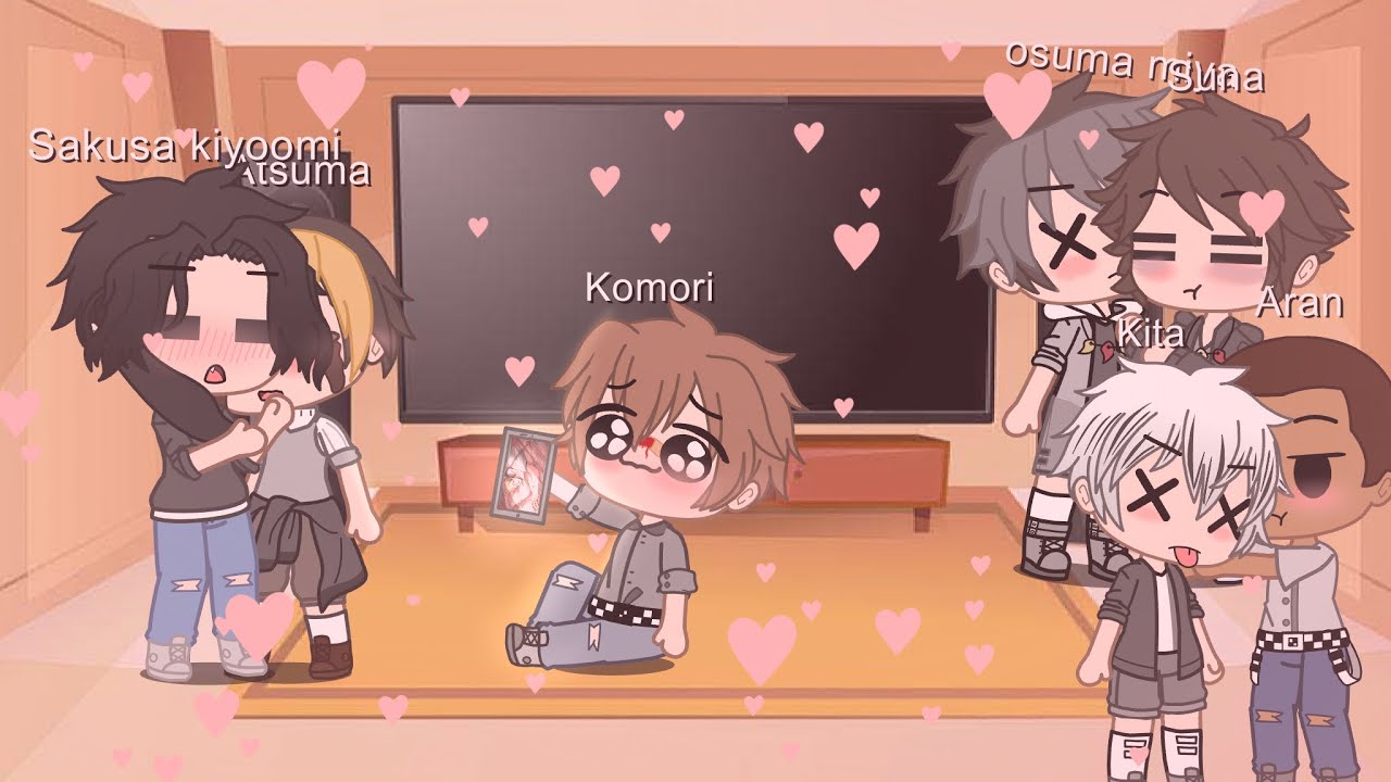 Some hakiyuu character’s react to sakuatsu ☺️