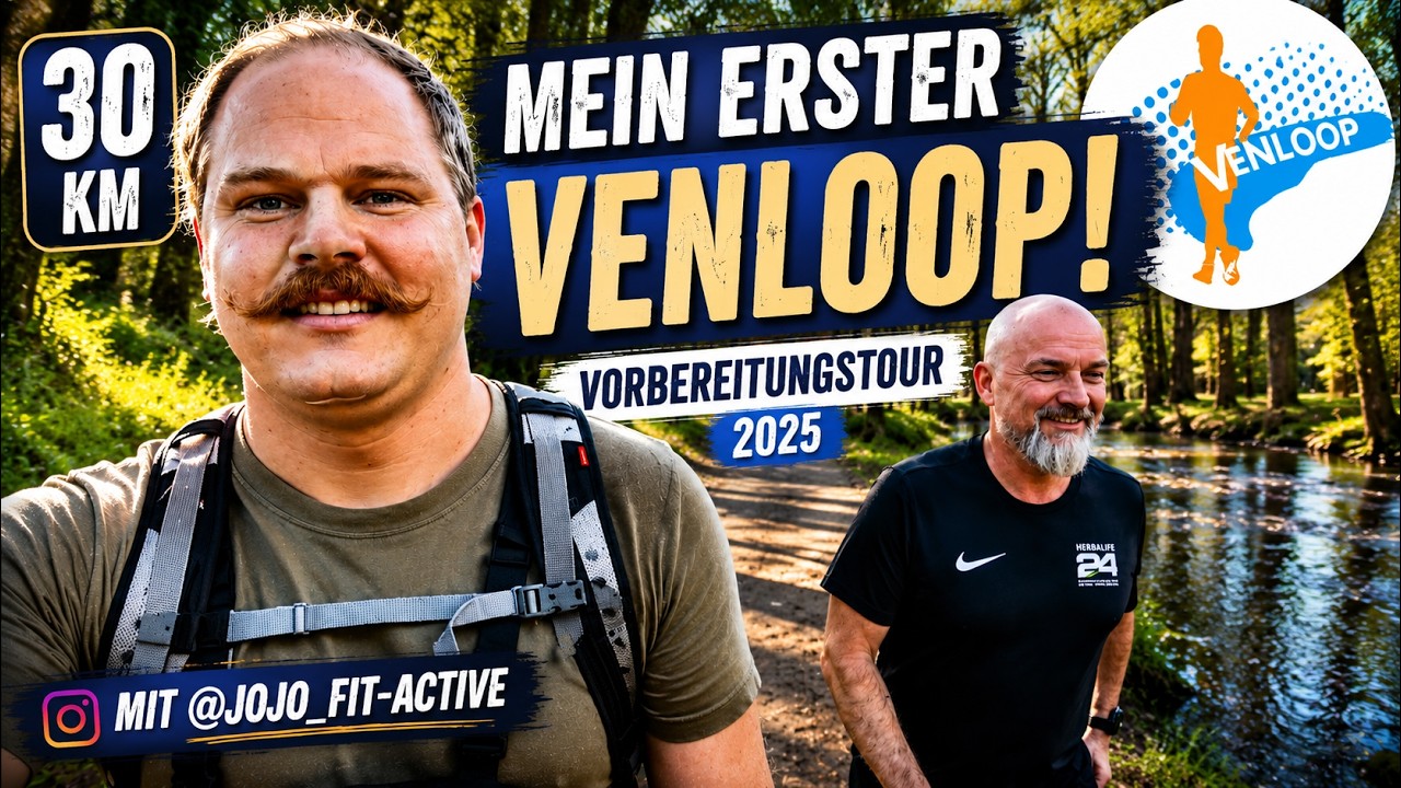 Venloop Vorbereitungs-Tour 2025 - 30km wandern mit @Jojo_fit_active um MG und Umgebung