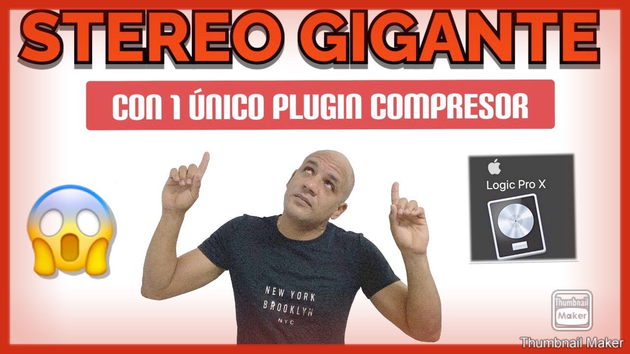 STEREO GIGANTE🎧💥con 1 único plugin compresor [Logic Pro ❌]