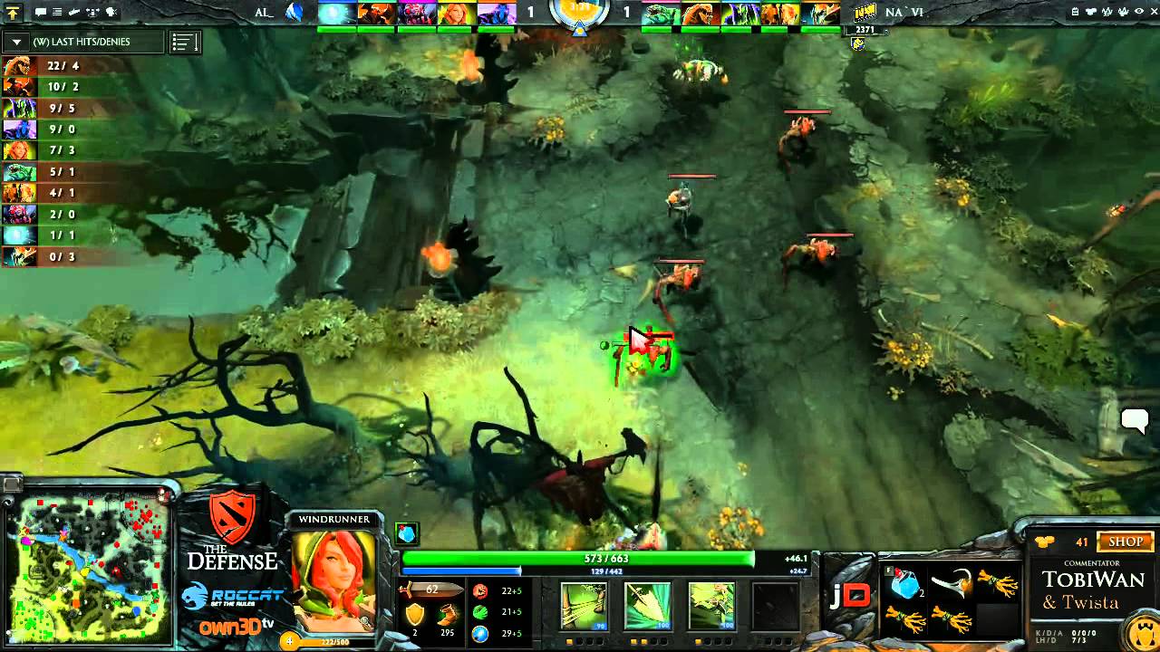 The Defense 3 - Na'Vi vs Absolute Legends