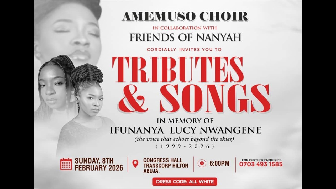 Tributes & Songs in memory of IFUNANYA LUCY NWANGENE