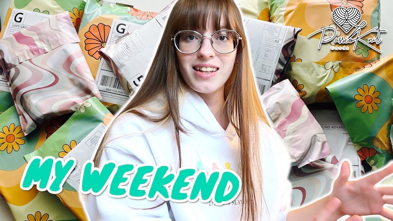 Packing Orders and Chatting | PassioKnit Vlog