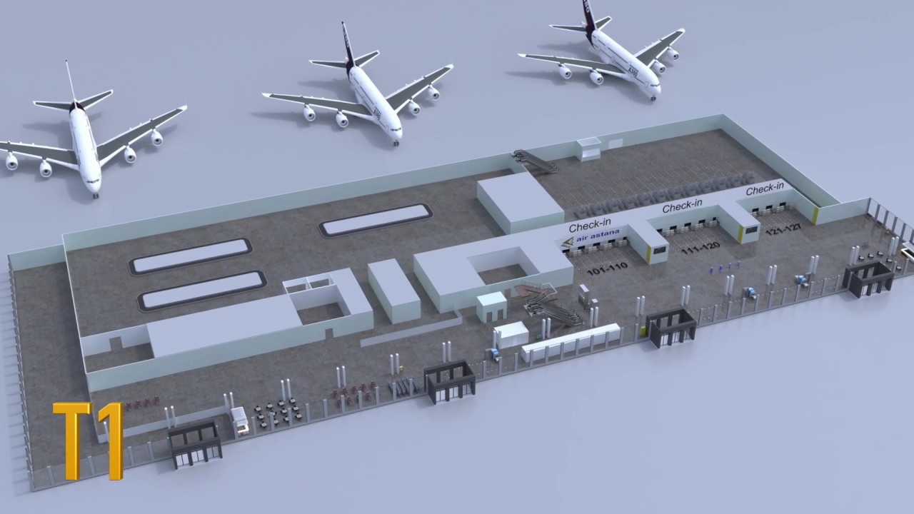 Nursultan Nazarbayev International airport