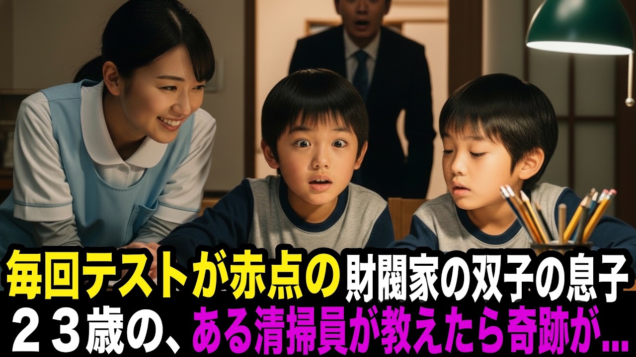 財閥の息子の成績は毎回赤点、貧しい清掃員と出会って起きた奇跡...