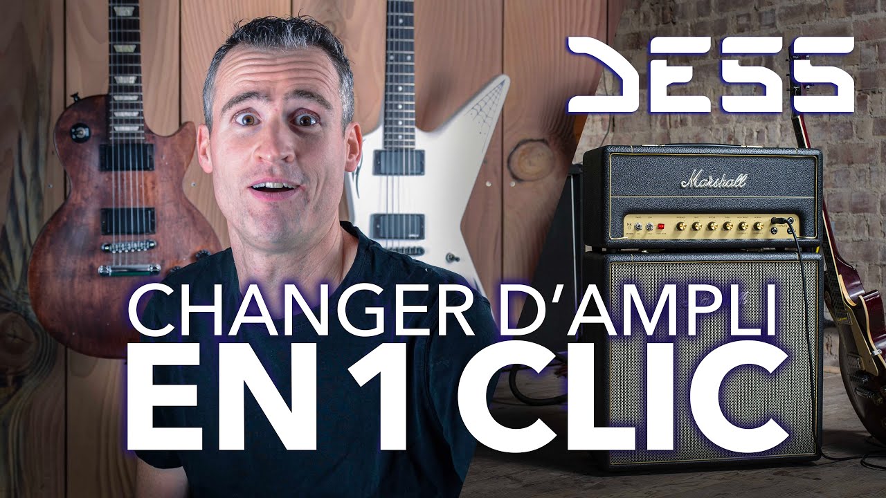 De FENDER à MARSHALL en 1 CLIC !