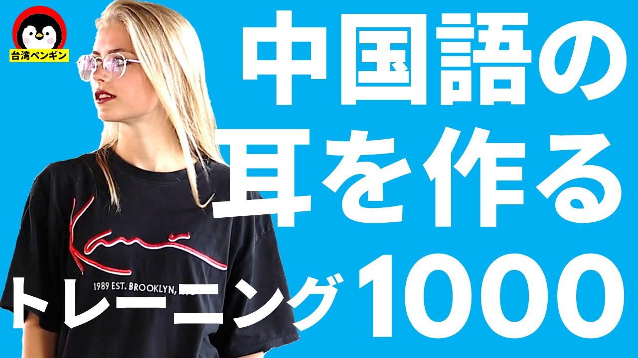 【聞き流し中国語】中国語ヒアリング１０００基本例文トレーニング　単語だけでは覚えにくいため例文を2つずつご用意しました。初心者の方は単語の勉強、中級上級者さんはヒアリングで実力テストに活用下さい
