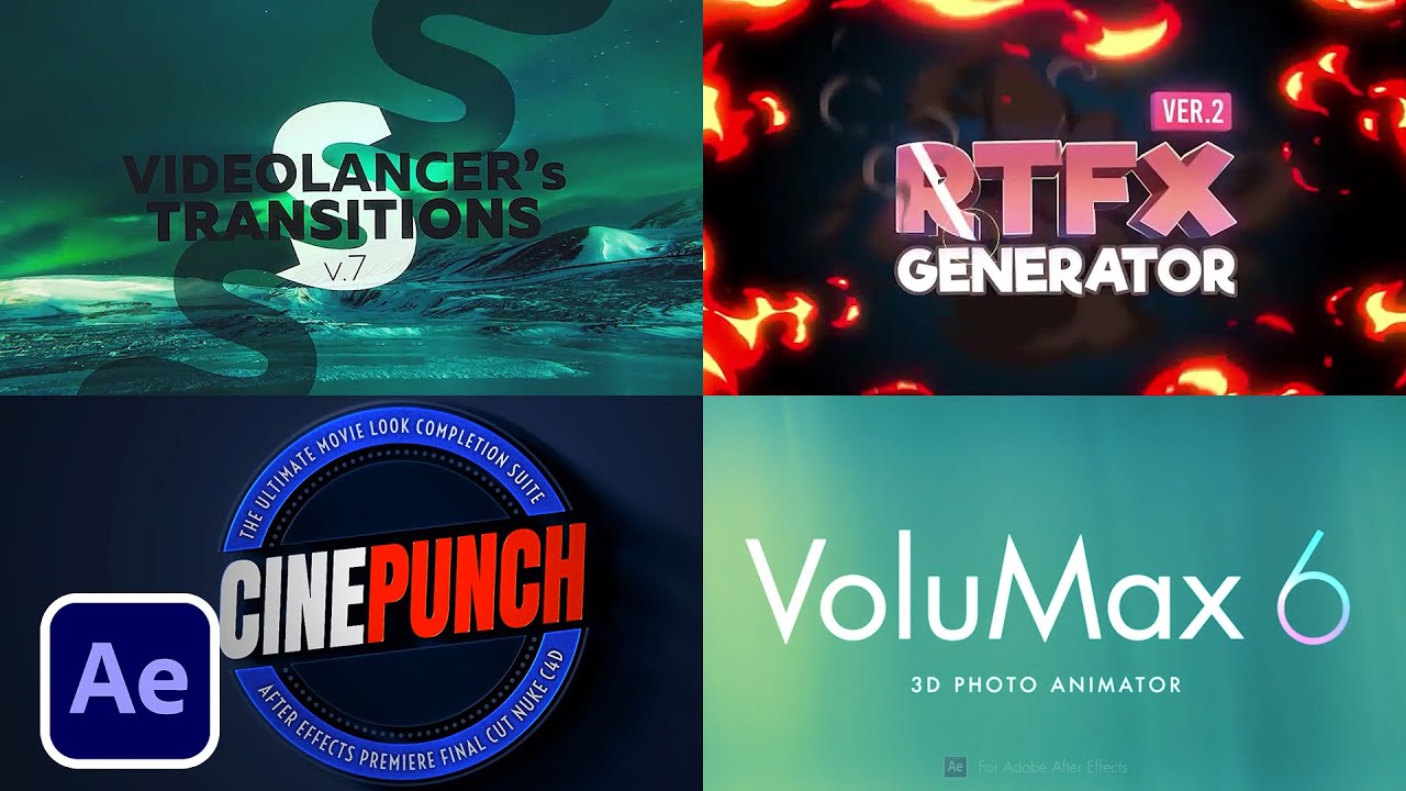 My Top 5 Favorite After Effects Templates in 2020