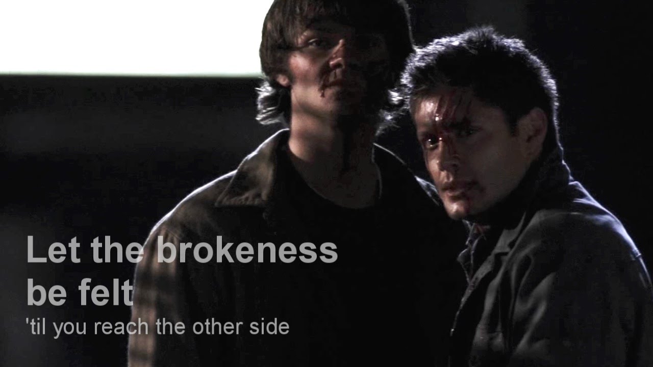 Let the brokenness be felt 'till you reach the other side