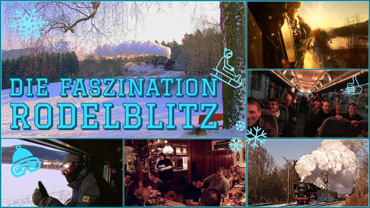 Die Faszination Rodelblitz | Deutschlands Winter-Dampfzug