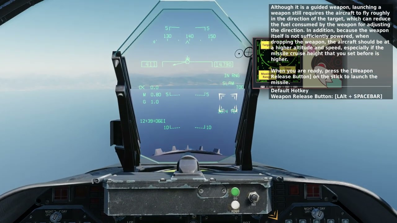 DCS. Rising Squall Tutorial: M10 AGM-84E SLAM 