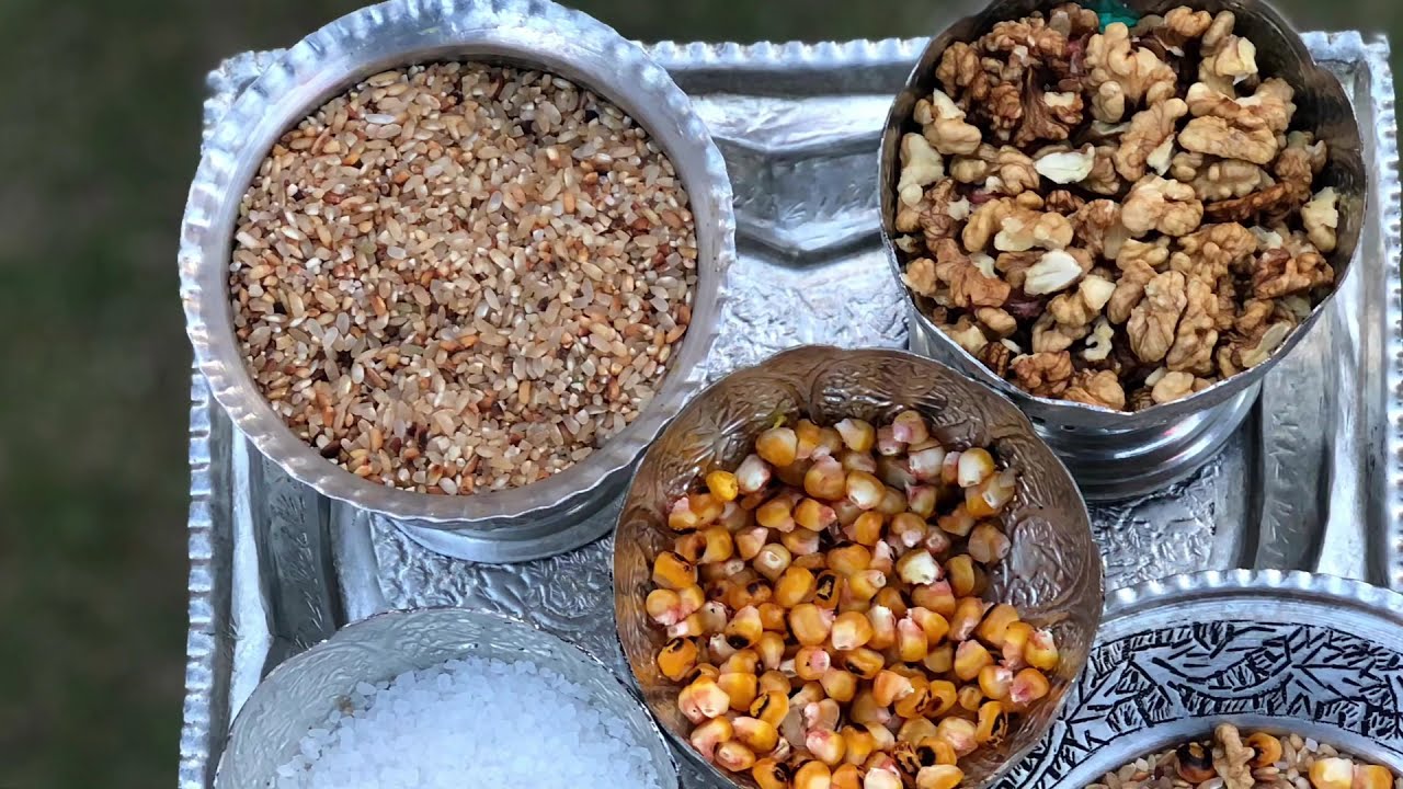 Kashmiri Traditional Bael Tomul | Unshelled Roasted Rice | 1st Time on YouTube | Kashmiri Zaika
