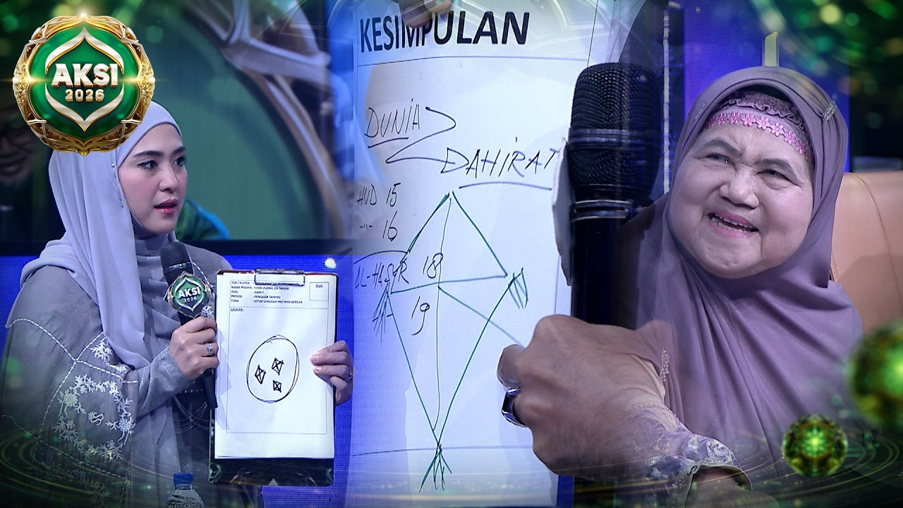 Kok Bisa Kalah? Ust Solmed Takluk Sama Gambar Mamah Dedeh | Aksi Indosiar 2026