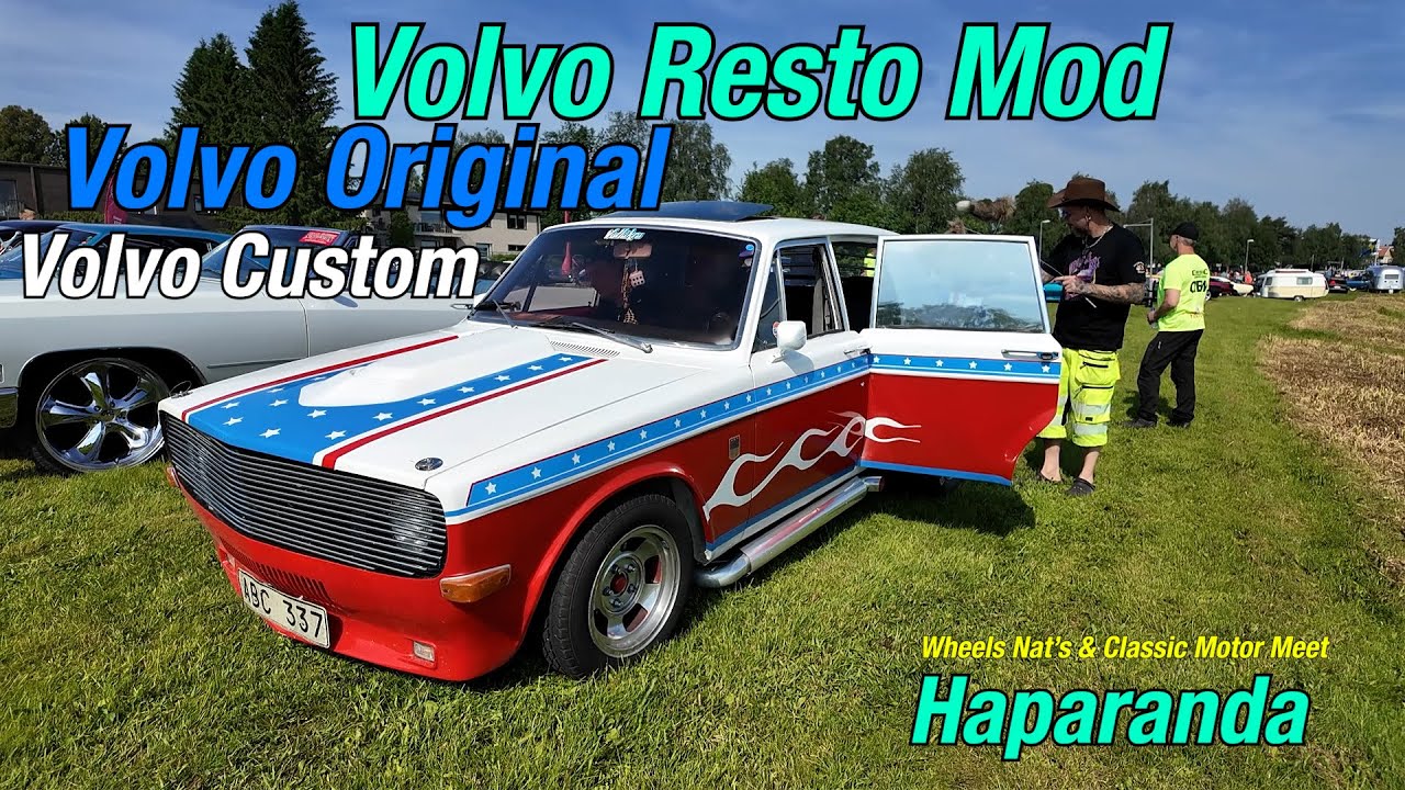 Volvofest på Wheels Nats/Classic Motor Meet i Haparanda