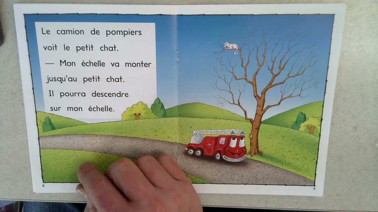 Le camion de pompiers de Joujouville