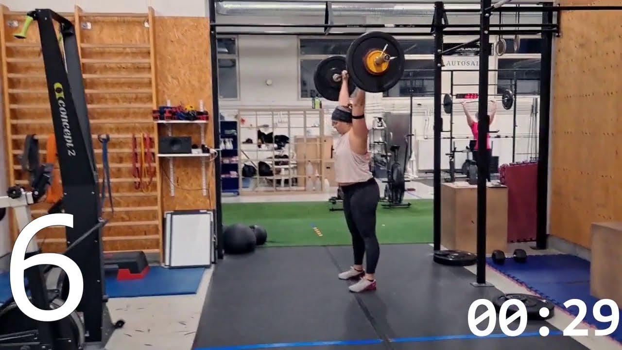 Grace | CrossFit Girl benchmark workout