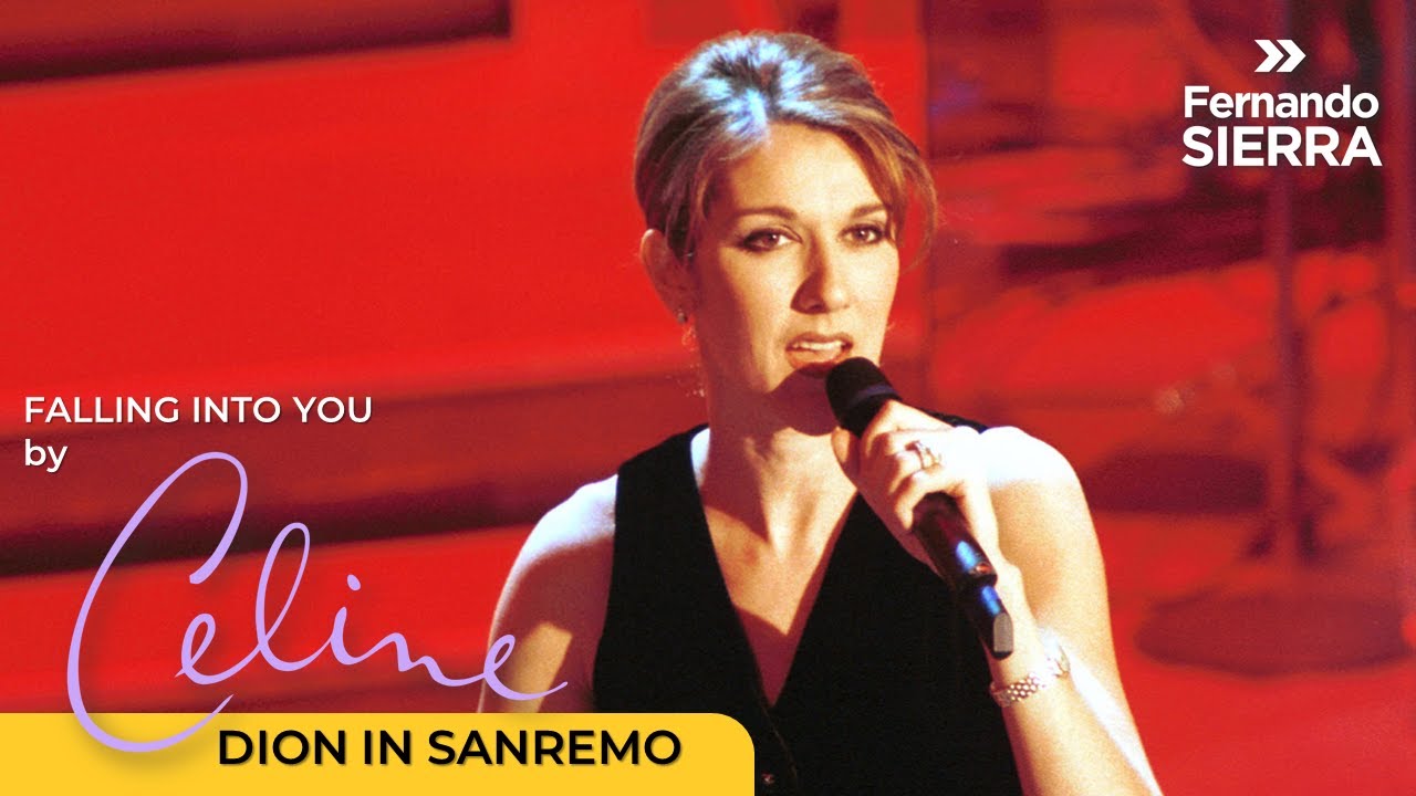 ⚜️🍁 Falling Into You | Celine Dion Sanremo 1996 🇨🇦