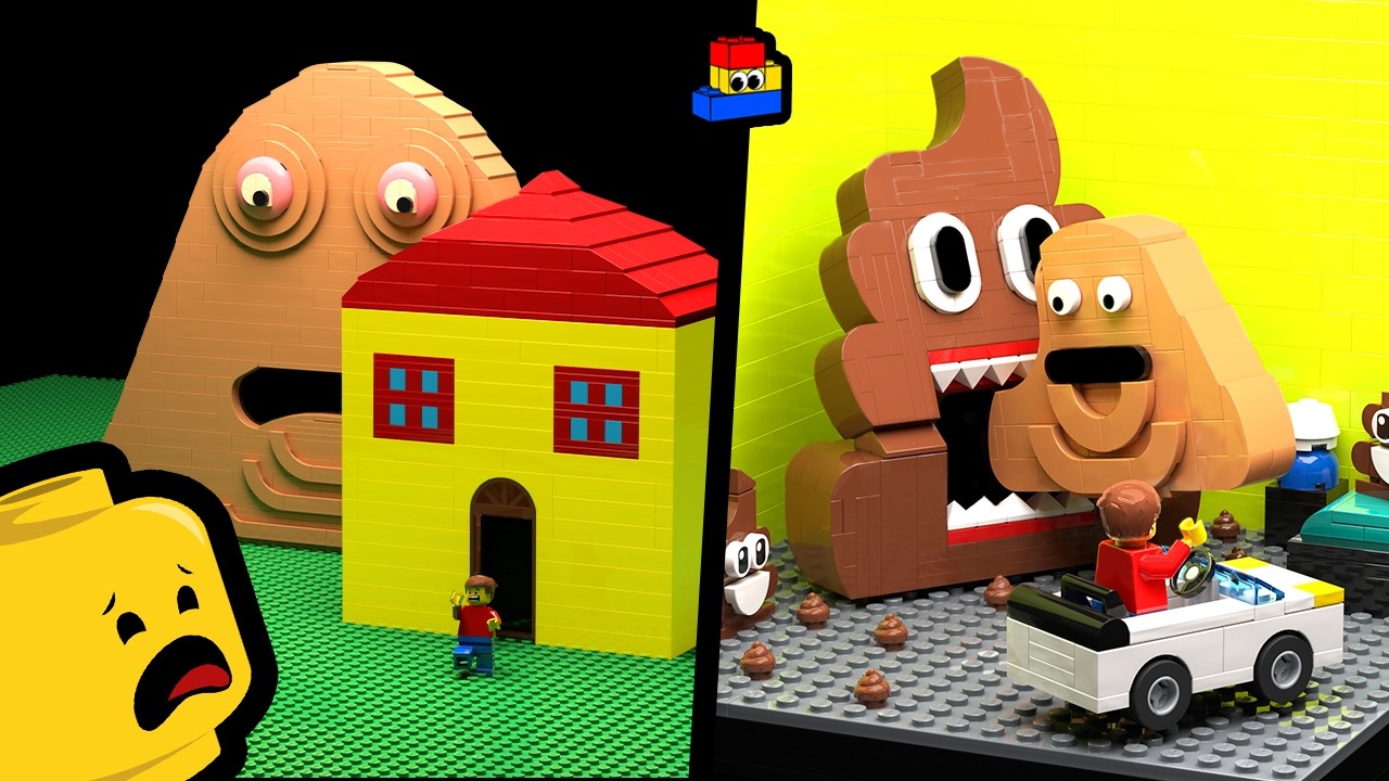 LEGO Pou and Bou's Revenge: SUPER SECRET ENDINGS Playsets