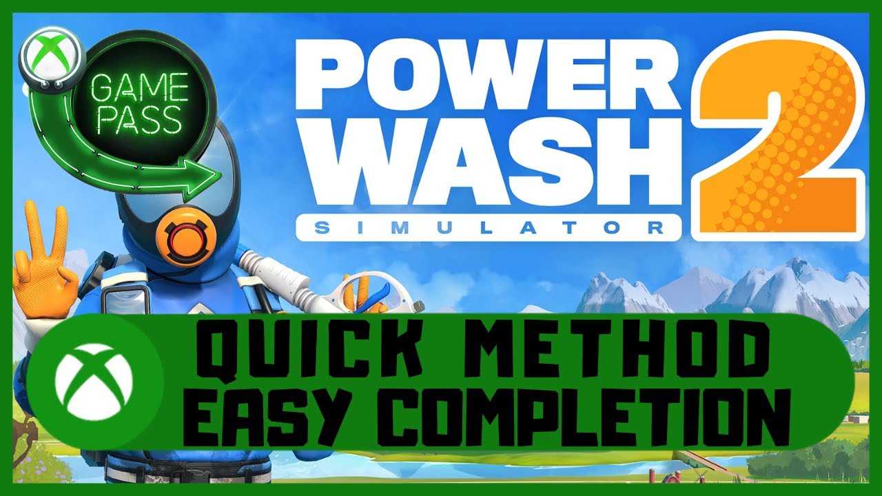 PowerWash Simulator 2 #Xbox Быстрый метод #XboxGamePass