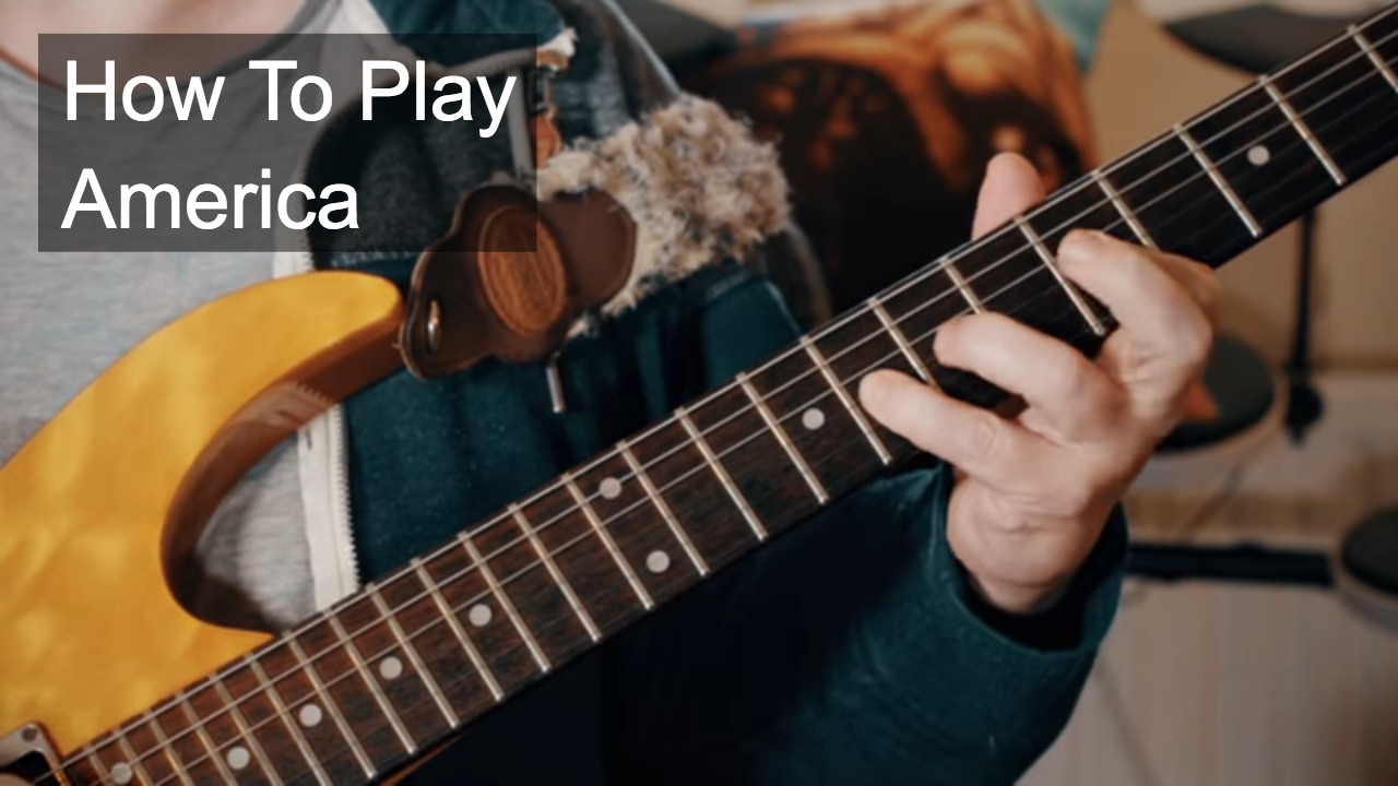 'America' Prince Guitar Lesson