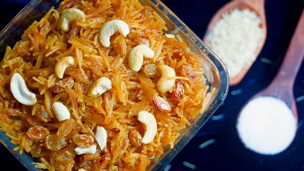 Semiya kesari / Vermicelli Kesari - Quick and Easy dessert to prepare and cherish during Lockdown