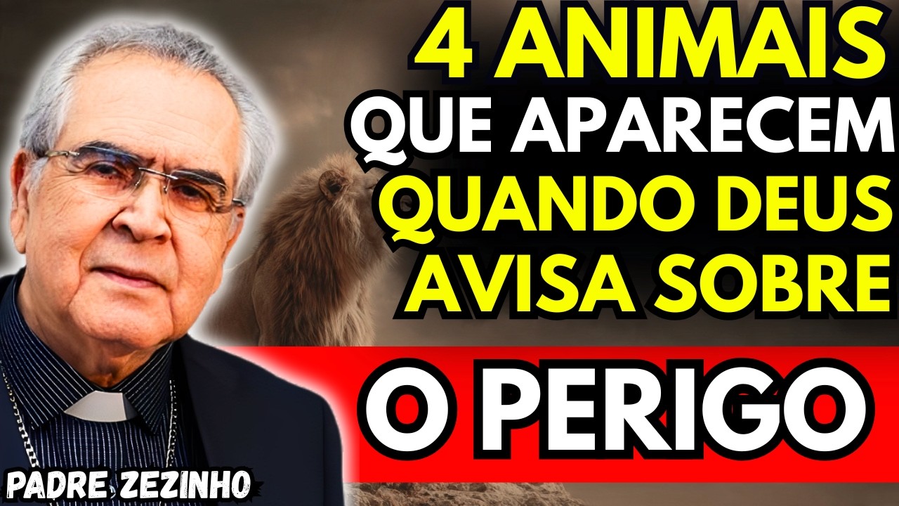 4 ANIMAIS QUE APARECEM QUANDO DEUS QUER LHE DAR UMA MENSAGEM IMPORTANTE – PADRE ZEZINHO