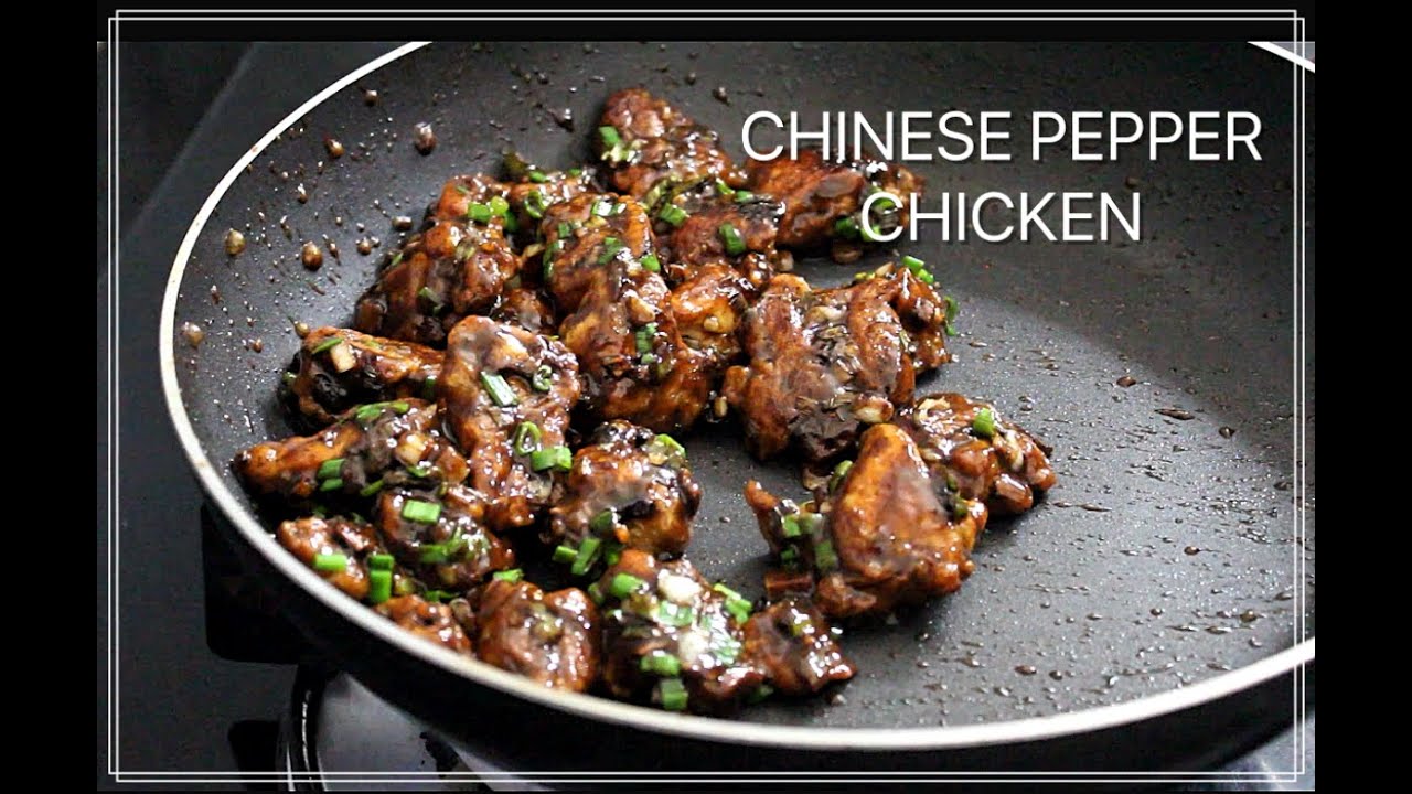 Pepper Chicken - Thalappakatti Version - Indo-Chinese Method - Indian Kitchen Foods