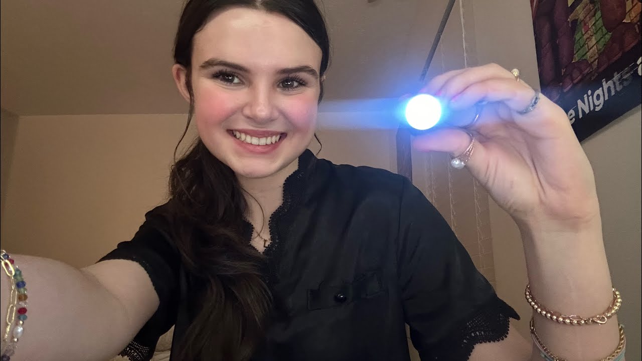 asmr eye exam!!👀👀